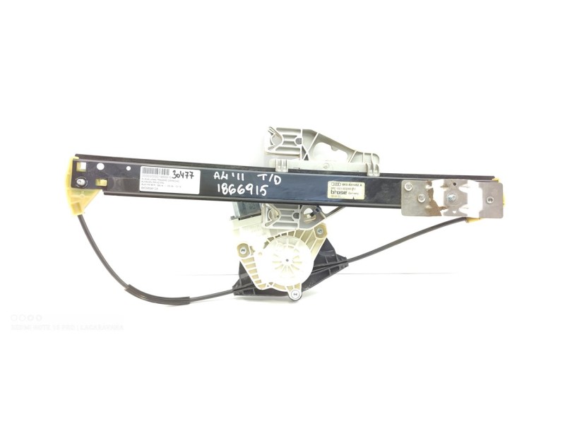 Recambio de elevalunas trasero derecho para audi a4 ber. (b8) e referencia OEM IAM 8K0959812A  