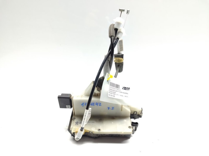Recambio de cerradura puerta trasera izquierda para peugeot 2008 (--.2013) active referencia OEM IAM 9812501280  