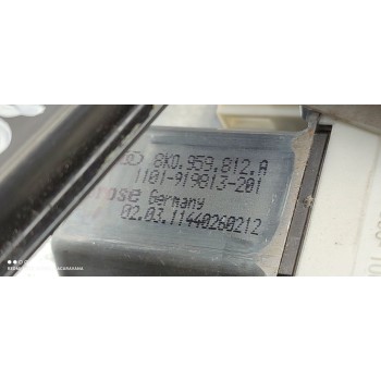 Recambio de elevalunas trasero derecho para audi a4 ber. (b8) e referencia OEM IAM 8K0959812A  