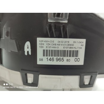Recambio de cuadro instrumentos para peugeot 2008 (--.2013) active referencia OEM IAM 9814696580  