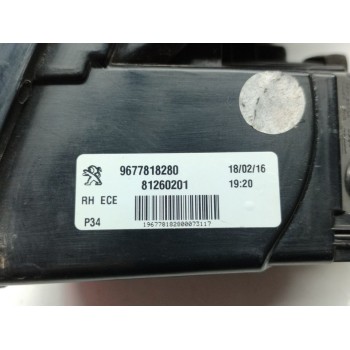 Recambio de piloto trasero derecho interior para peugeot 308 access referencia OEM IAM 9677818280  