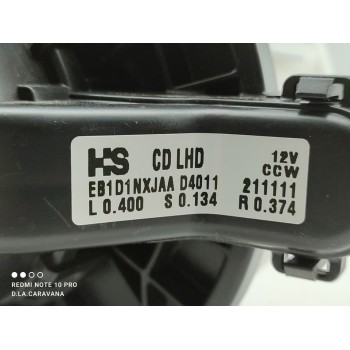 Recambio de ventilador calefaccion para kia xceed hibrido 118 kw referencia OEM IAM EB1DNXJAA  