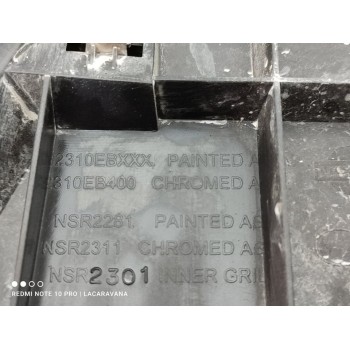 Recambio de rejilla delantera para nissan navara pick-up (d40m) 2.5 dci cat referencia OEM IAM 2310EB400  