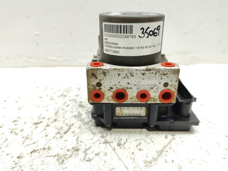 Recambio de abs para citroën xsara picasso 1.6 hdi 90 sx top referencia OEM IAM 9660779880  