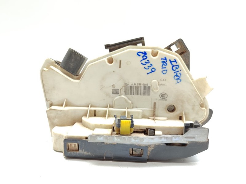 Recambio de cerradura puerta trasera derecha para seat ibiza st (6j8) copa referencia OEM IAM 6J0839016E  