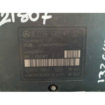 Recambio de abs para mercedes-benz clase clk (w209) coupe 320 cdi (209.320) referencia OEM IAM A0365454132  
