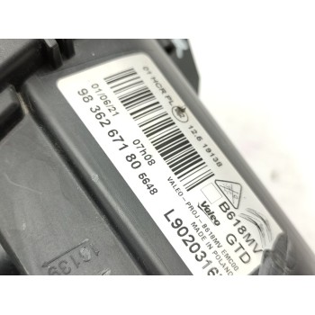 Recambio de faro izquierdo para citroën c3 shine referencia OEM IAM 9836267180  