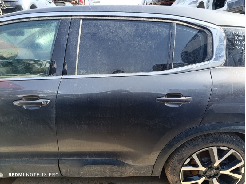 Recambio de puerta trasera izquierda para citroën c5 aircross live pack referencia OEM IAM 9825753580  
