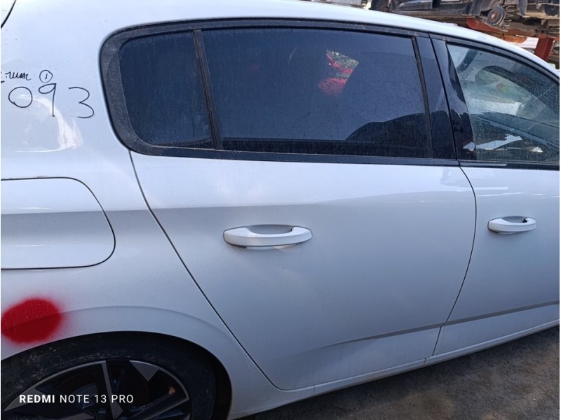 Recambio de puerta trasera derecha para peugeot 308 (p5) allure pack referencia OEM IAM 9837982980  