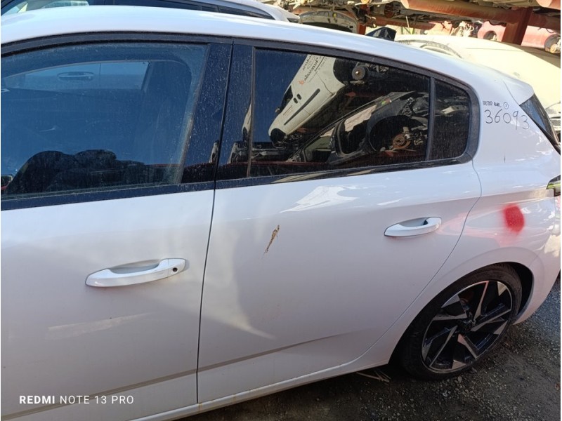 Recambio de puerta trasera izquierda para peugeot 308 (p5) allure pack referencia OEM IAM 9837983080  