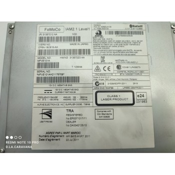 Recambio de sistema audio / radio cd para volvo v40 momentum referencia OEM IAM 31357212AA  