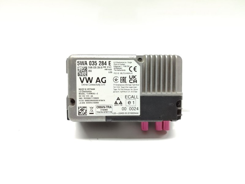 Recambio de modulo electronico para seat ibiza (kj1) fr referencia OEM IAM 5WA035284E  