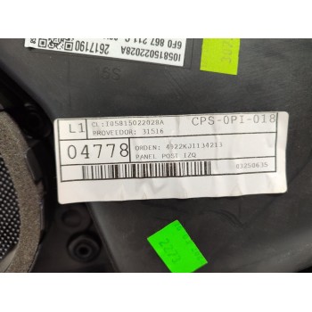 Recambio de guarnecido puerta trasera izquierda para seat ibiza (kj1) fr referencia OEM IAM 6F0867211G  