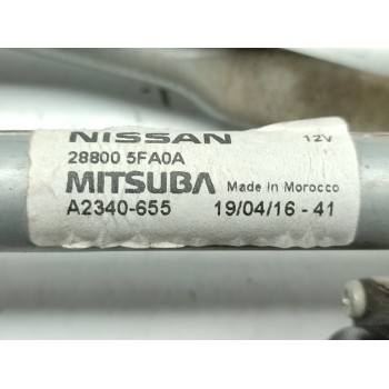 Recambio de motor limpia delantero para nissan micra v (k14) tekna referencia OEM IAM 288005FA0A  