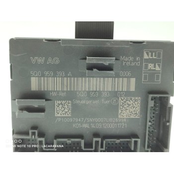 Recambio de modulo electronico para volkswagen golf vii lim. sport by r-line bluemotion referencia OEM IAM 5Q0959393A  