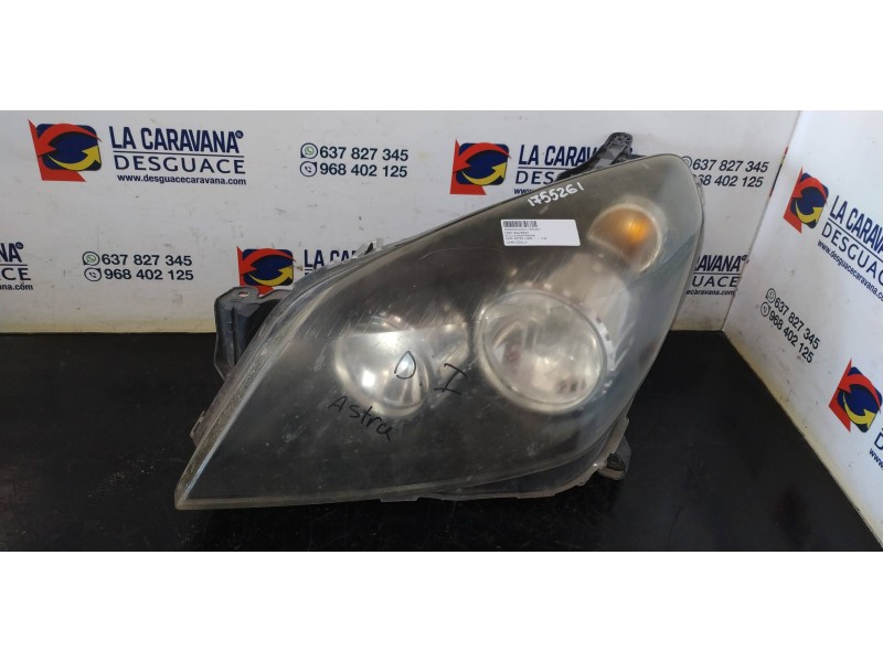 Recambio de faro izquierdo para opel astra h ber. referencia OEM IAM 24451032LH  