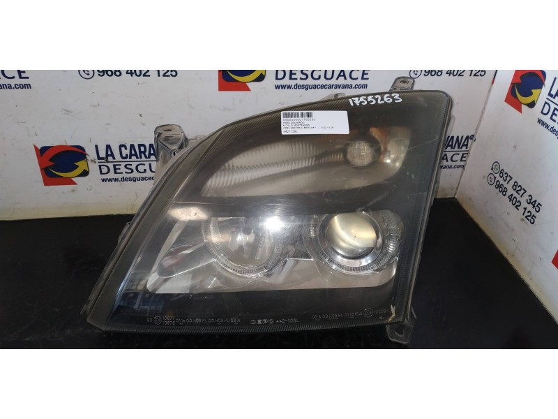 Recambio de faro izquierdo para opel vectra c berlina referencia OEM IAM 4421129L  