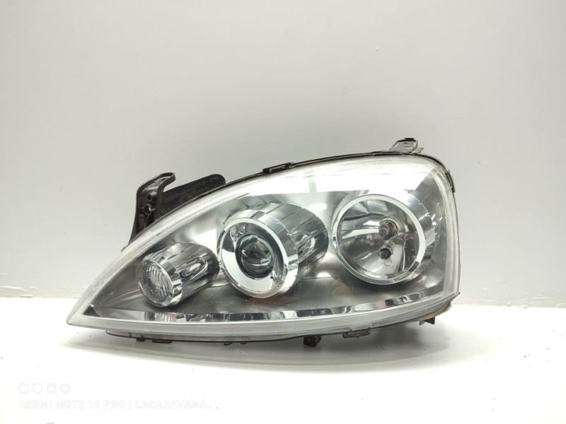 Recambio de faro izquierdo para opel corsa c blue line referencia OEM IAM   