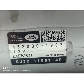 Recambio de motor arranque para land rover discovery sport se referencia OEM IAM GJ3211001AE  