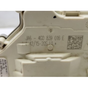 Recambio de cerradura puerta trasera derecha para audi a3 sportback (8va) ambition referencia OEM IAM 4G0839016E  