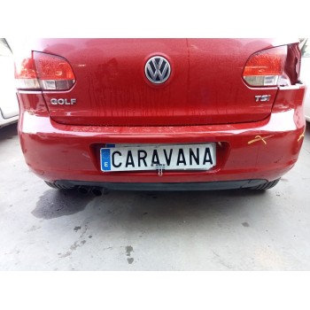 Recambio de paragolpes trasero para volkswagen golf vi (5k1) advance referencia OEM IAM 5K6807421  