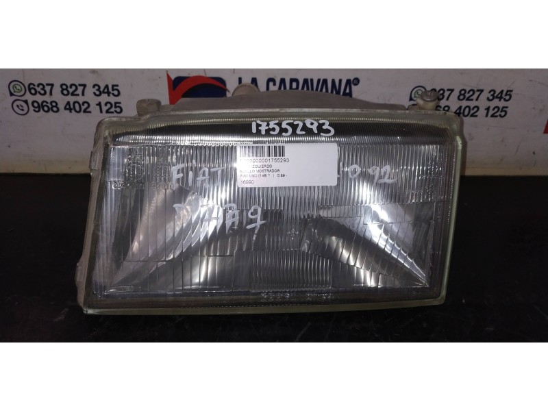 Recambio de faro izquierdo para fiat uno (146) referencia OEM IAM 16990  