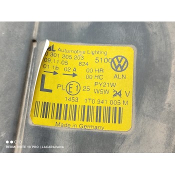 Recambio de faro izquierdo para volkswagen touran (1t1) trendline referencia OEM IAM 1T0941005M  