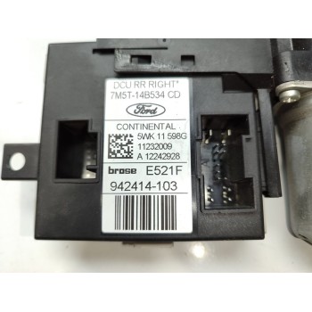 Recambio de motor elevalunas trasero derecho para ford kuga (cbv) trend referencia OEM IAM 7M5T14B534CD  