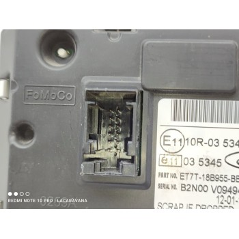 Recambio de pantalla multifuncion para ford fiesta (ccn) ambiente referencia OEM IAM ET7T18B955BB  