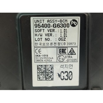Recambio de modulo electronico para kia picanto (ja) attract referencia OEM IAM 95400G6300  
