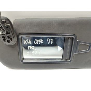 Recambio de parasol izquierdo para kia pro cee´d (jd) 1.6 crdi 136 referencia OEM IAM 85201A2000WK / 85201A2000ED  