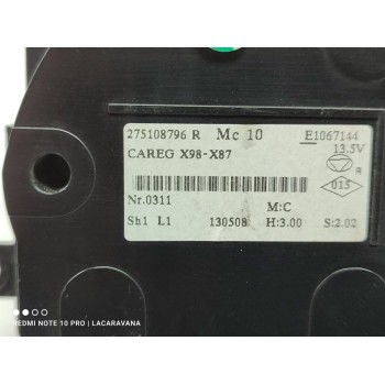 Recambio de mando climatizador para renault clio iv limited referencia OEM IAM 275108796R  