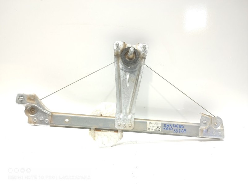 Recambio de elevalunas trasero derecho para dacia sandero ambiance referencia OEM IAM 827202131R  