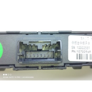 Recambio de interruptor para mg zs comfort referencia OEM IAM 10700969  