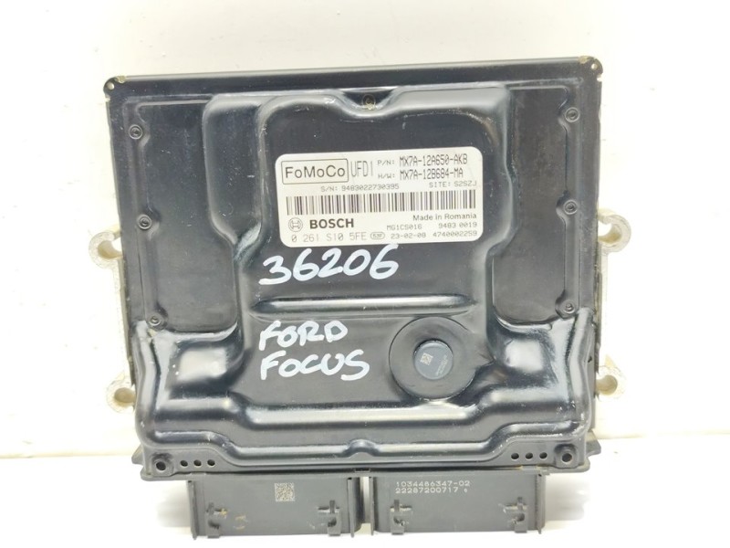 Recambio de centralita motor uce para ford focus st-line referencia OEM IAM 0261S105FE  