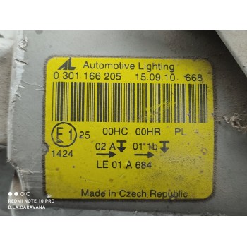 Recambio de faro izquierdo para mercedes-benz clase c (w203) berlina 200 cdi (203.004) referencia OEM IAM 0301166205  