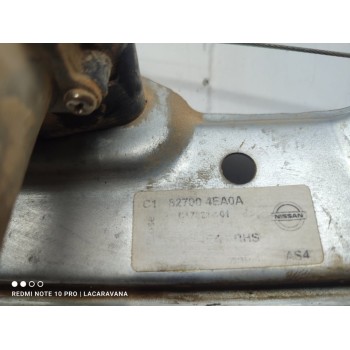 Recambio de elevalunas trasero derecho para nissan qashqai (j11) acenta referencia OEM IAM 827004EA0A  