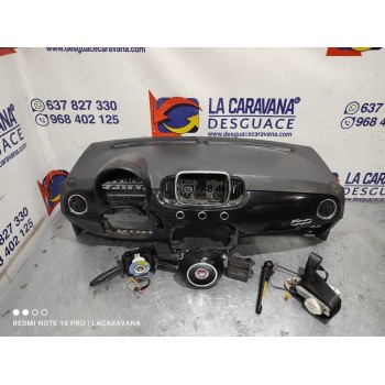 Recambio de kit airbag para fiat 500 cabrio (150) pop referencia OEM IAM 735763512  