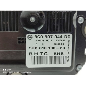 Recambio de mando climatizador para volkswagen passat berlina (3c2) advance referencia OEM IAM 3C0907044DG  