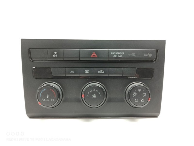 Recambio de mando calefaccion / aire acondicionado para seat leon (5f1) reference referencia OEM IAM 5F0907426P  