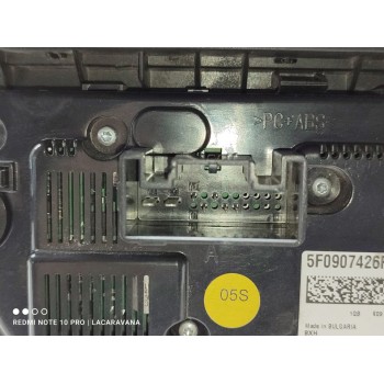 Recambio de mando calefaccion / aire acondicionado para seat leon (5f1) reference referencia OEM IAM 5F0907426P  