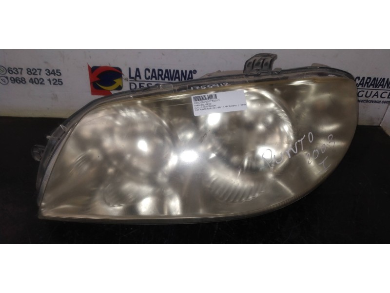 Recambio de faro izquierdo para fiat punto berlina (188) 1.4 16v dynamic referencia OEM IAM   