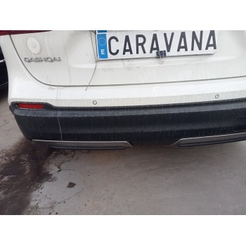 Recambio de paragolpes trasero para nissan qashqai (j11) acenta referencia OEM IAM 85022HV31H  