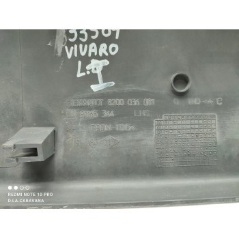 Recambio de moldura para opel vivaro furgón/combi (07.2006 =>) furgón 2.7t l1h1 referencia OEM IAM 8200036081  