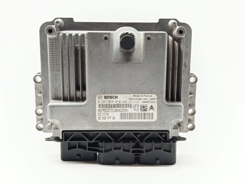 Recambio de centralita motor uce para citroën c3 collection referencia OEM IAM 0281019818  