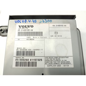 Recambio de modulo electronico para volvo v40 basis referencia OEM IAM 31409100AA  