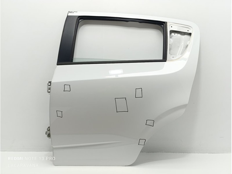 Recambio de puerta trasera izquierda para chevrolet aveo berlina hatchback lt+ referencia OEM IAM 95087824  