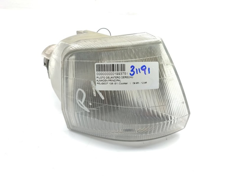 Recambio de piloto delantero derecho para peugeot 106 (s1) cocktail referencia OEM IAM   