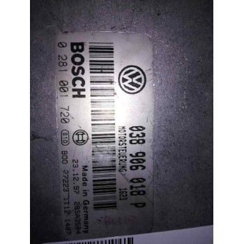 Recambio de centralita motor uce para audi a4 berlina (b5) 1.9 tdi quattro referencia OEM IAM 038906018P  