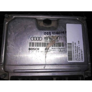 Recambio de centralita motor uce para audi a3 (8l) 1.9 tdi referencia OEM IAM 038906019FT  
